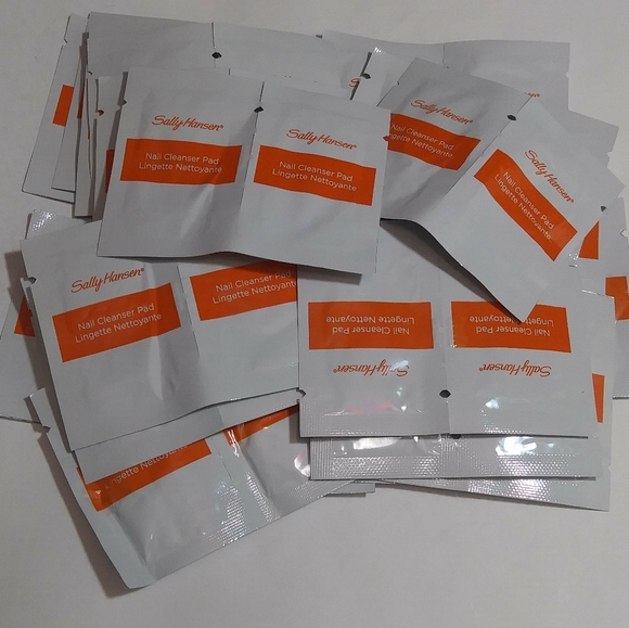 X60 individual wrapped Sally nail wipes clean prep - Picture 4 of 6